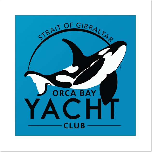 Orca Bay Yacht Club Wall Art by Rackham